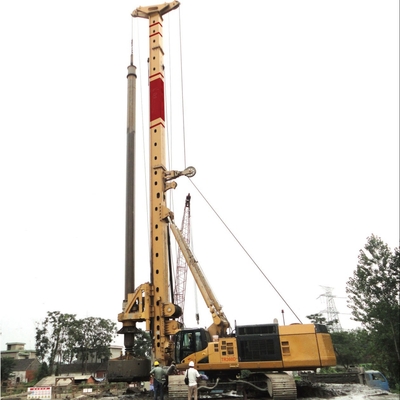 แท่นขุดเจาะแบบหมุน TR360D เครื่องตอกเสาเข็มไฮดรอลิก Soilmec Dia 2500mm บำรุงรักษาง่าย