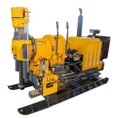 แท่นขุดเจาะแกนดีเซลหรือมอเตอร์ไฟฟ้า XY-3B พร้อมแรงบิดสูงสุด 35.3KW/2000rpm/เอาต์พุตสูงสุด 3550N.m /ความลึก 600 ม.