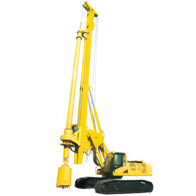 แรงบิดสูงสุด 220kN.m CAT Chassis Foundation Machinery Bored Hydraulic Piling Rig Machine