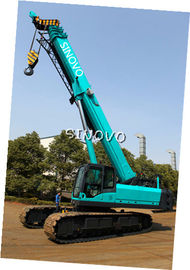 SQ350A รถเครนตีนตะขาบแบบยืดไสลด์พร้อมเครื่องยนต์คัมมินส์กำลังยก 35 ตัน