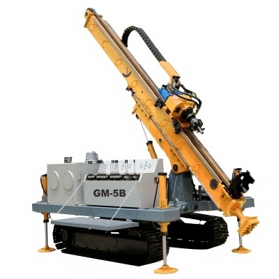 รถขุดเจาะวิศวกรรมไฮดรอลิกเต็มรูปแบบชนิดตีนตะขาบ GM-5B