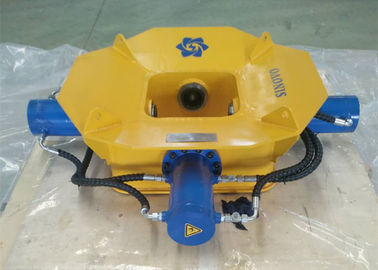 เครื่องตัดเสาเข็มไฮดรอลิคสีเหลือง SPF400B , เครื่องเจาะเสาเข็มคอนกรีต Square Pile Breaker เครื่องตัดเสาเข็มคอนกรีต
