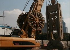 Diaphragm Wall อุปกรณ์ TG26 ไฮดรอลิกกำแพงไดอะแฟรมกำแพง