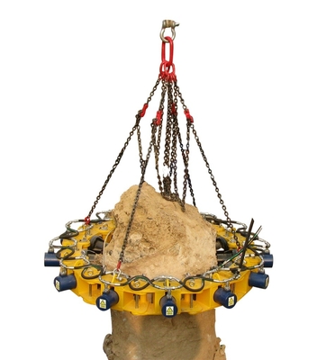 เบรกเกอร์ไฮดรอลิกที่มีประสิทธิภาพสูงทำงานอย่างต่อเนื่อง SPA8 Pile Breaker Environmental Machine