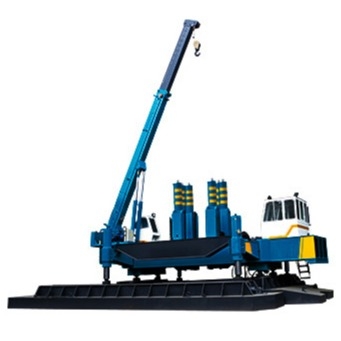 แรงดันเสาเข็ม 1200tf Round และ H Steel Static Pile Driver ไฮดรอลิก